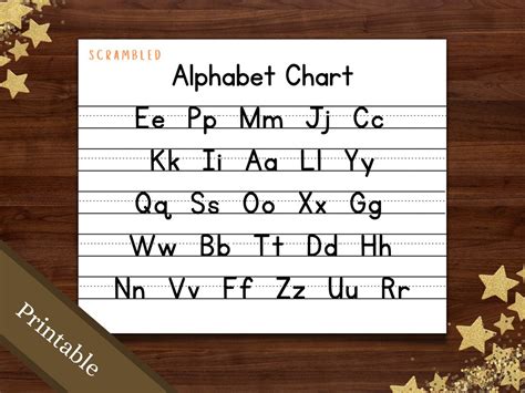 ooc iga|Scrambled Alphabet Code.